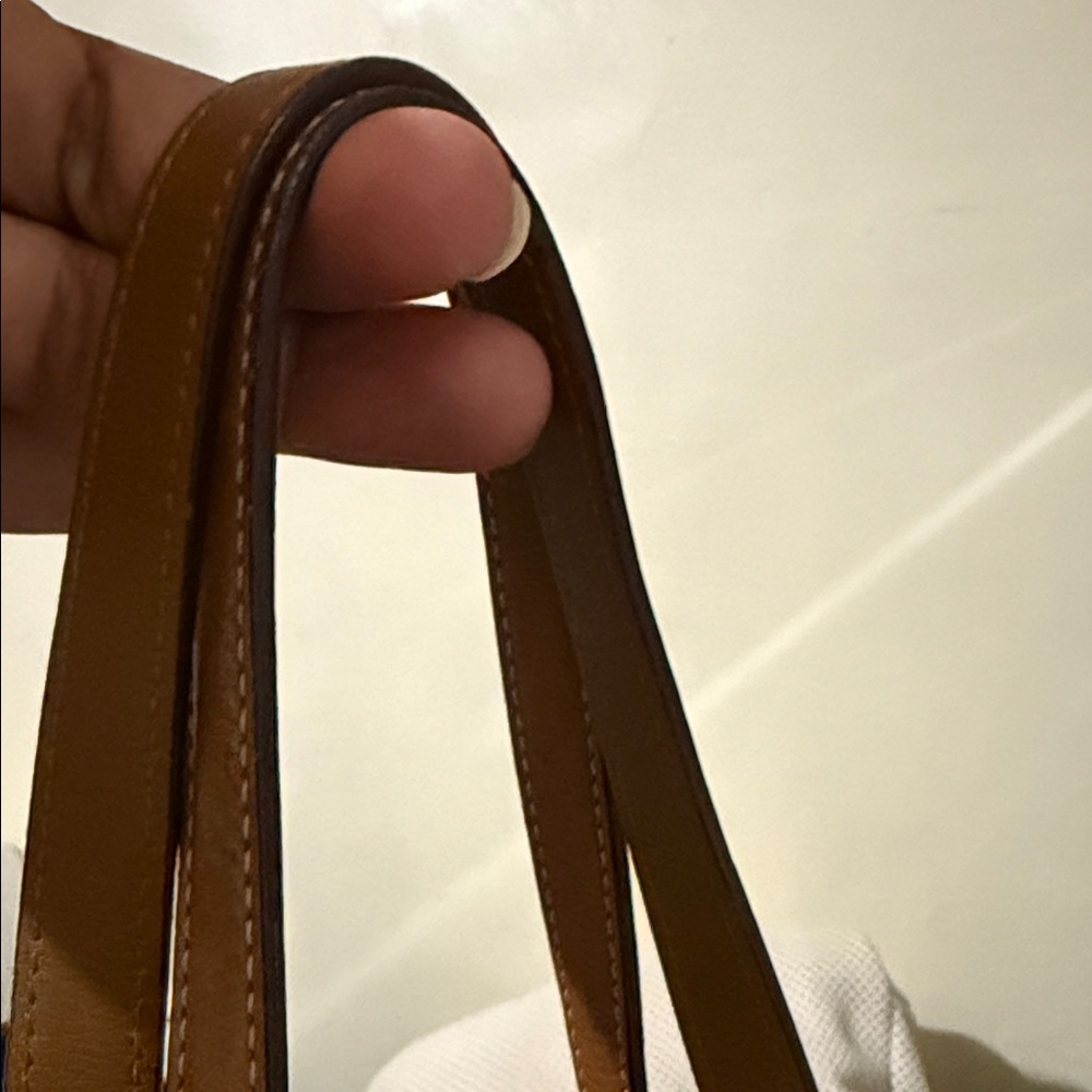 Coach Blue and Tan Signature Tote - Picture 8 of 12